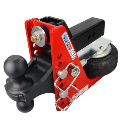 Shocker Hitch - Shocker Hitch SH-HD620-250BLK Shocker HD 20K 2.5" Air Receiver Hitch
