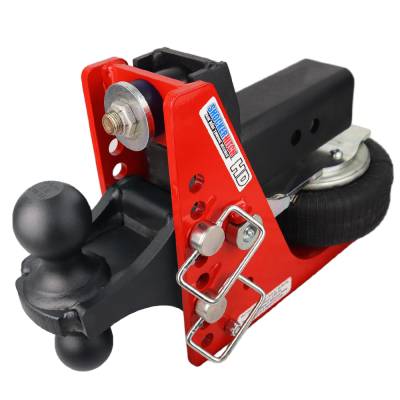 Shocker Hitch - Shocker Hitch SH-HD620-300BLK Shocker HD 20K 3" Air Receiver Hitch