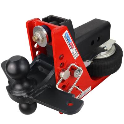 Shocker Hitch - Shocker Hitch SH-HD620-300BLK-SC Shocker HD 20K 3" Air Receiver Hitch