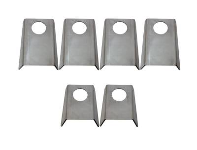Rust Buster Frameworks - Rust Buster RB4018 Body To Frame Mount Brackets Set Of 6 for 97-06 Jeep TJ/LJ