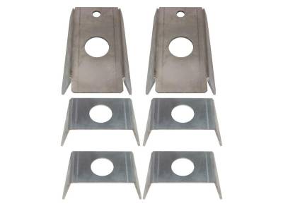 Rust Buster Frameworks - Rust Buster RB2016 Body To Frame Mount Brackets Set Of 6 for 87-95 Jeep YJ