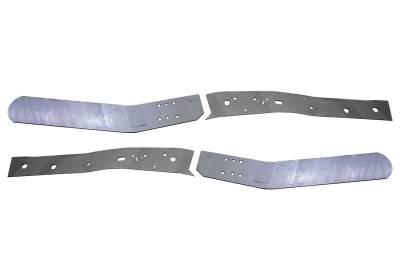Rust Buster Frameworks - Rust Buster RB1005 Front Frame Stiffener Plates Pair for 76-86 Jeep CJ5/CJ7