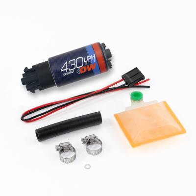 DeatschWerks - DeatschWerks 9-439-1000 Electric Fuel Pump 430LPH w/Clips & Install Kit