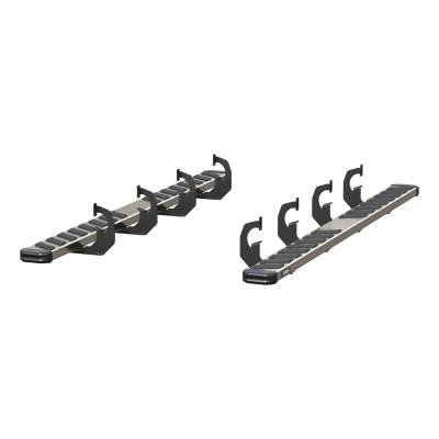 ARIES - ARIES 2553001 NovaTrac 6"x91" Polished Stainless Running Boards Select Chevy/GMC