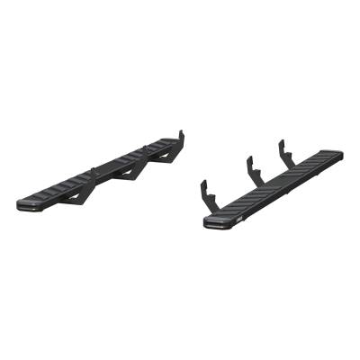 ARIES - ARIES 2554002 NovaTrac 6"x85" Black Steel Running Boards Select Chevy Colorado G
