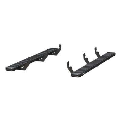 ARIES - ARIES 2554003 NovaTrac 6"x75" Black Steel Running Boards Select Chevy Colorado G