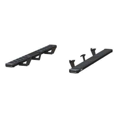 ARIES - ARIES 2554011 NovaTrac 6"x75" Black Steel Running Boards Select Dodge Durango