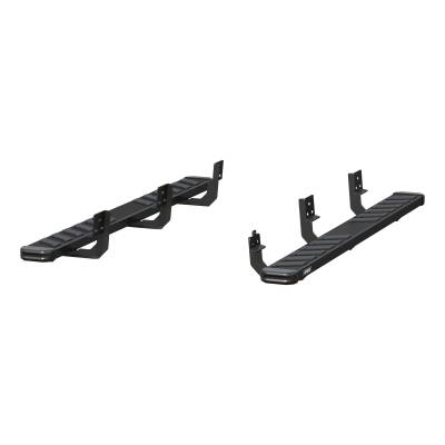 ARIES - ARIES 2554013 NovaTrac 6"x75" Black Steel Running Boards Select RAM 1500