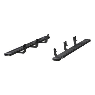 ARIES - ARIES 2554015 NovaTrac 6"x91" Black Steel Running Boards Select RAM 2500/3500