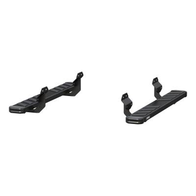 ARIES - ARIES 2554021 NovaTrac 6"x53" Black Steel Running Boards Select Colorado/Canyon