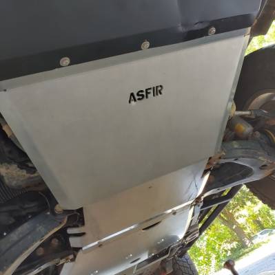 Asfir 4x4 - Asfir 4x4 558055 Front Skid Plate for Toyota Land Cruiser 100/Lexus LX470 4.7L
