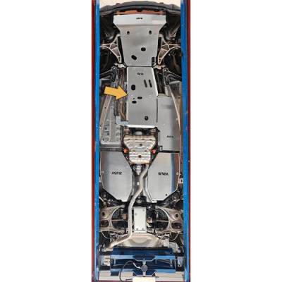 Asfir 4x4 - Asfir 4x4 542160 Transmission/Tcase Skid Plate for 11-22 Jeep Grand Cherokee 3.0