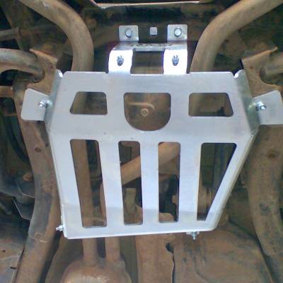 Asfir 4x4 - Asfir 4x4 539057 Rear Differential Skid Plate for Land Rover 3.0/4.0/4.4/5.0