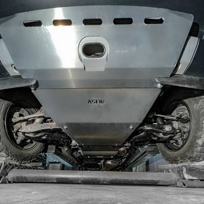 Asfir 4x4 - Asfir 4x4 539055 Front Skid Plate for 05-09 Land Rover LR3 4.0 4.4