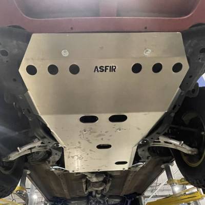 Asfir 4x4 - Asfir 4x4 595057 Engine/Transmission Skid Plate for 03-08 Subaru Forester 2.5