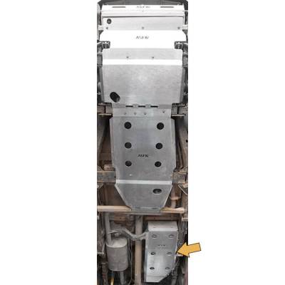 Asfir 4x4 - Asfir 4x4 508072 Skid Plate Fuel Tank for 05-12 Nissan Pathfinder 4.0 4WD/RWD