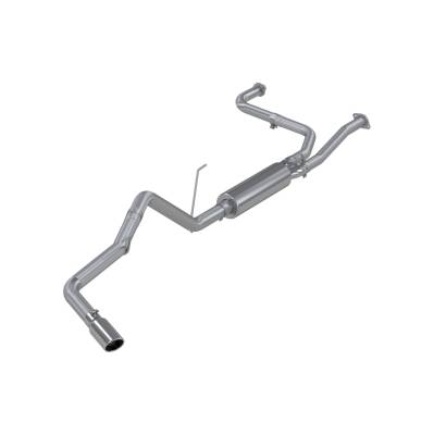MBRP Exhaust - MBRP Exhaust S5406409 T409 3" CatBack Street Single Side Exit for 05-19 Frontier