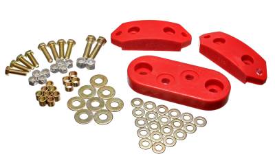 Energy Suspension - Energy Suspension 15.1101R Motor Mount Insert Polyurethane Red