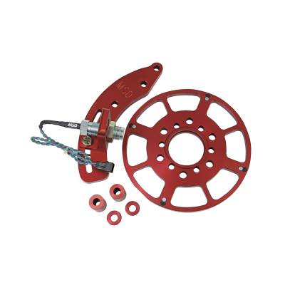 MSD - MSD Ignition 8650 Crank Trigger Wheel Kit Flying Magnet for Pontiac V8