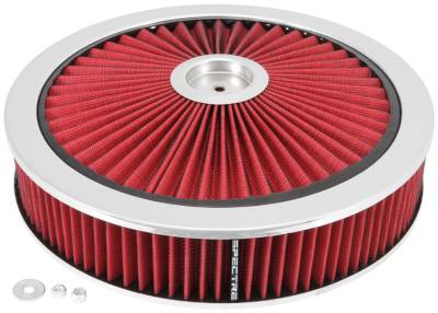 Spectre - Spectre Performance 47622 Air Cleaner Lid 14x3" Red