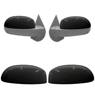 Ecoological - Ecoological Upper Side Mirror Covers Unpainted 07-13 Silverado/Sierra MBG12