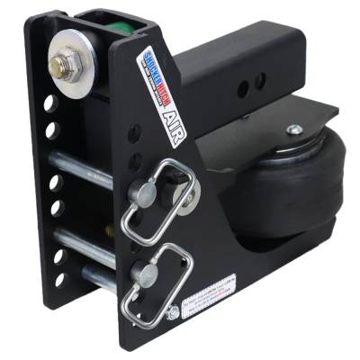 Shocker Hitch - Shocker Hitch SH-MB200-250 Shocker 12K 2.5" Max Black Air Receiver Hitch