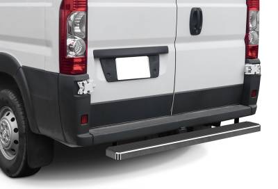 APS - APS IStep Rear Bumper Step Brushed for 14-25 Dodge ProMaster IB04KDJ1A