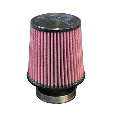 Injen - Injen X-1010-BR 8-Layer Oiled Air Filter 2.75" Flange ID 5" Base 5" Media 4" Top
