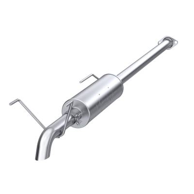 MBRP Exhaust - MBRP Exhaust S5322409 T409 2.5"Cat-Back Single Turndown Exhaust for 05-15 Tacoma