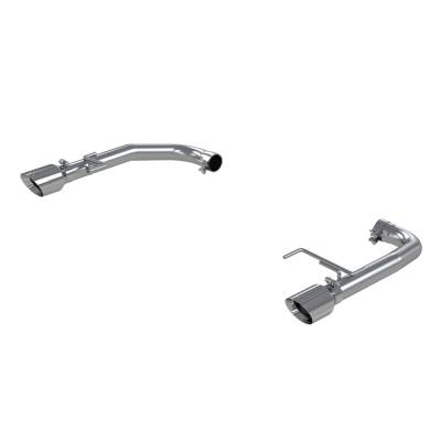 MBRP Exhaust - MBRP Exhaust S7276304 T304 2.5" Axle-Back Dual Exit w/o Muffler 15-26 Mustang GT