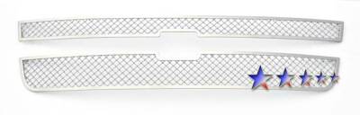APS - APS Wire Mesh Grille Polish Silverado 1500/2500/3500 GR03GEC06S
