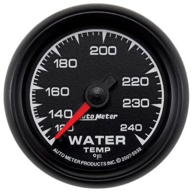 AutoMeter - AutoMeter 5932 Mechanical Water Temperature Gauge 120-240-DEG F/6' 2-1/16" ES