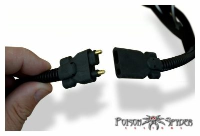 Poison Spyder - Poison Spyder 41-06-010-P RH LED Taillight Harness for Jeep Wrangler JK