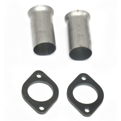 JBA Racing Headers - JBA Headers 1650ST 2.5" 409 Series Stainless Steel 2 Bolt Flange Starter Tube