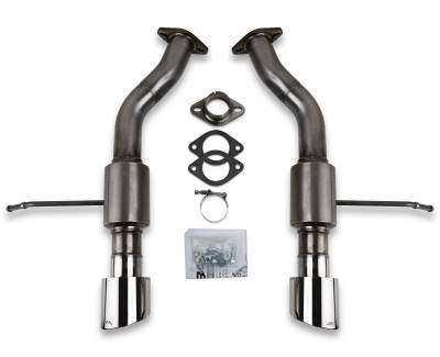 JBA Racing Headers - JBA 40-1538 2.5" Split Rear Axle-Back Exhaust System for 11-21 Durango 3.6/5.7L