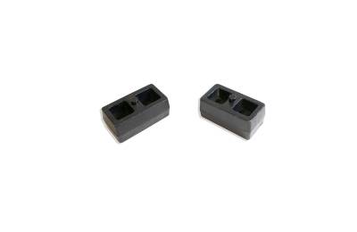 MaxTrac - MaxTrac 810020 2" Cast Lift Blocks for 01-10 Silverado & Sierra 1500HD 2WD/4WD