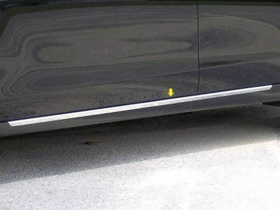 Quality Automotive Accessories - QAA TH13551 Stainless Rocker Panel Trim 2pc for 13-15 Nissan Altima