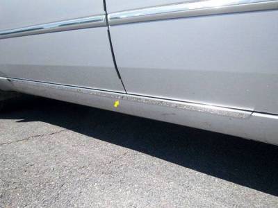Quality Automotive Accessories - QAA TH26360 Stainless Rocker Panel Trim 2pc for 06-10 Hyundai Sonata
