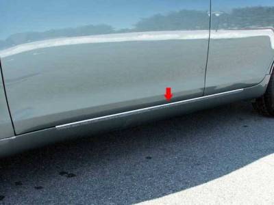 Quality Automotive Accessories - QAA TH27131 Stainless Rocker Panel Trim 2pc for 07-11 Toyota Camry