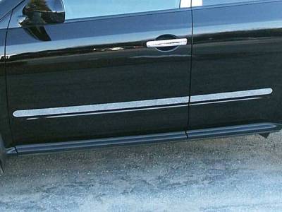 Quality Automotive Accessories - QAA TH24590 Stainless Rocker Panel Trim 4Pc for 03-07 Nissan Murano