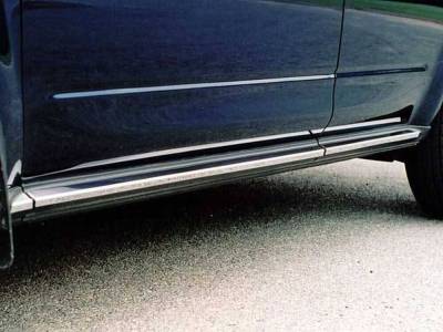 Quality Automotive Accessories - QAA TH24591 Stainless Rocker Panel Trim 6pc for 03-07 Nissan Murano