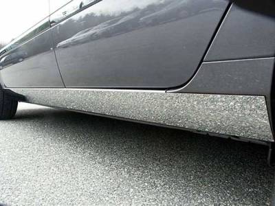 Quality Automotive Accessories - QAA TH27805 Stainless Rocker Panel Trim 4Pc for 07-10 Kia Optima