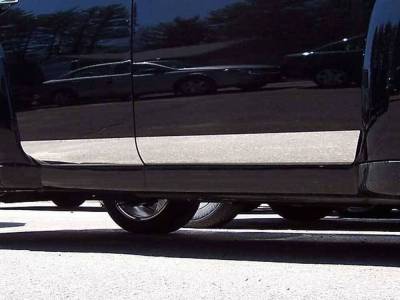Quality Automotive Accessories - QAA TH46140 Stainless Rocker Panel Trim 4Pc for 06-11 Chevrolet HHR