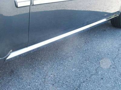 Quality Automotive Accessories - QAA TH45920 Stainless Rocker Panel Trim 4Pc for 05-08 Dodge Magnum