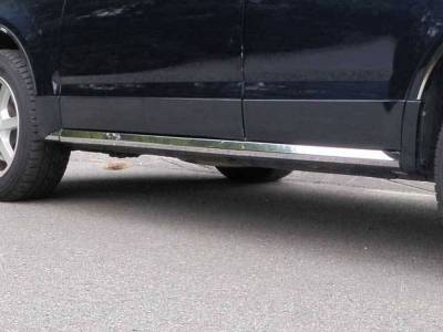 Quality Automotive Accessories - QAA TH44260 Stainless Rocker Panel Trim 6pc for 04-05 Cadillac SRX