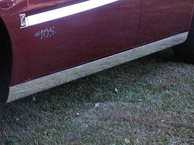 Quality Automotive Accessories - QAA TH45410 Stainless Rocker Panel Trim 4Pc for 05-07 Saturn Ion