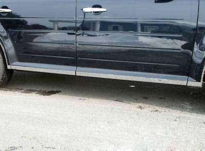 Quality Automotive Accessories - QAA TH49340 Stainless Rocker Panel Trim 8pc for 09-19 Ford Flex