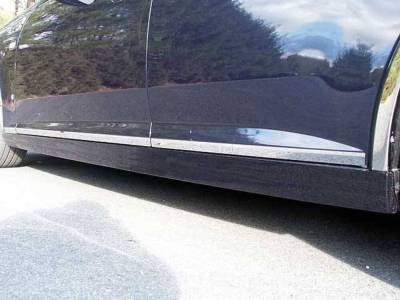 Quality Automotive Accessories - QAA TH45237 Stainless Rocker Panel Trim 6pc for 05-11 Cadillac STS