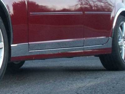 Quality Automotive Accessories - QAA TH45253 Stainless Rocker Panel Trim 8pc for 05-07 Cadillac CTS