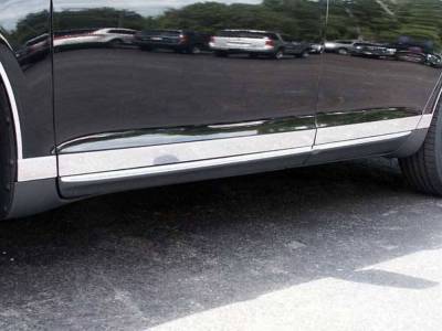 Quality Automotive Accessories - QAA TH49625 Stainless Rocker Panel Trim 8pc for 09-16 Lincoln MKS